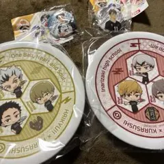 くら寿司 ハイキュー!! コラボ皿 2枚セット 梟谷 稲荷崎 ＆ビッくらポン2個