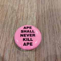 APE 初期バッジ　エイプ　希少品