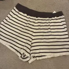 gelato pique ジェラートピケ　ストライプショートパンツ F