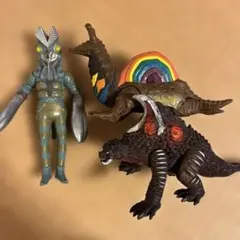 昭和レトロ 希少ウルトラマン怪獣 バルタン カネゴン ガラモンセット
