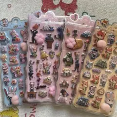 肉球シール　おしりシール　おしりプニプニ　マシュマロシール　ズートピア2