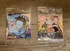 ワンピース にふぉるめーしょんシール LOG.12、2枚セット