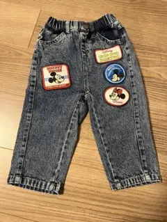 リトシー　ミッキー　ミニー　デニム　パンツ 90cm ディズニー