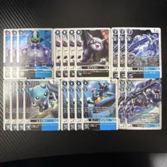 デジカ EX11 リベレイター 氷雪型 青 黄色 デッキパーツ セット - メルカリ
