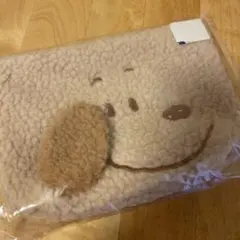 スヌーピー もこもこ 船形ポーチ おまけ付き