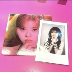 NiziU リク　韓国限定　コースター　ポラロイド　5