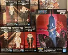 ワンピース ワーコレ 五老星 コンプリート 全5種 ＋ ログストーリーズ サボ