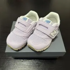 New Balance スニーカー 13センチ 373 ベビー キッズ パープル