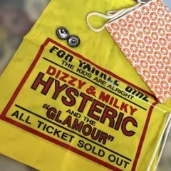HYSTERIC GLAMOUR ミニショップ袋 各1 枚バッチ２個おまけ付きのサムネイル