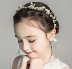 花冠 ヘアアクセサリー 子ども キッズ 撮影 小物 ヘッドドレス レディース