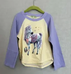 fafa☆フェフェ　ホース柄ラグランTシャツ