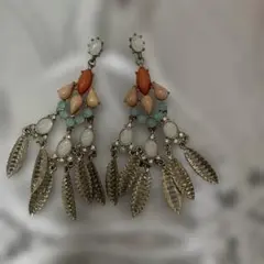 フリンジスタイル ピアス(両耳用)