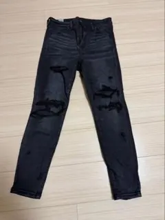 AMERICAN EAGLE ブラック スキニーデニム