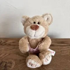 【美品】NICI クマのぬいぐるみ　約10cm