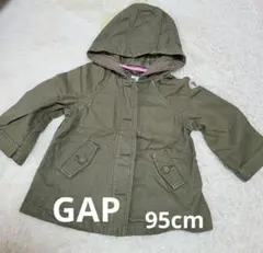 GAPアウター　モッズコート　カーキ
