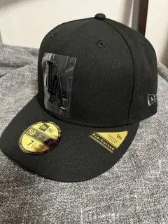 New Era 59FIFTY ブラック キャップ LA