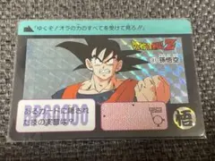 当時物 1995年ドラゴンボール カードダス ジャーン拳グーッ!! 孫悟空