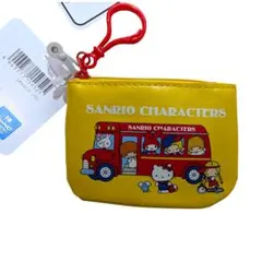サンリオ キャラクターズ ミニポーチ イエロー キティ マイメロ 小物入れ 新品