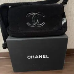 み*お様 CHANEL ブラック ショルダーバッグ