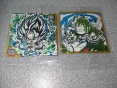 超戦士シールウエハース　超2 WRR ベジット　孫悟飯&トランクス&孫悟天