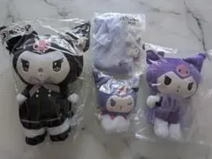 クロミちゃん　サンリオ　一番くじ　ぬいぐるみ　マスコット　ポーチ