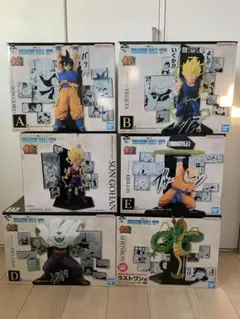 一番くじ DRAGON BALL 40th ～其之二～ フィギュア　６種セット