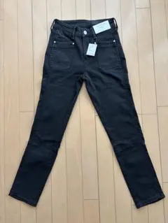 AMERICAN HOLIC シガレットフィットデニム 黒XSのサムネイル