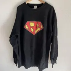 90s A BATHING APE　エイプ　APEMANスーパーマン　スウェット