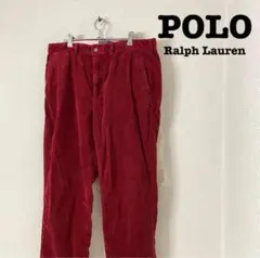 POLO Ralph Lauren レッド コーデュロイパンツ