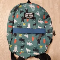 bebe リュック　幼児　動物　緑のサムネイル