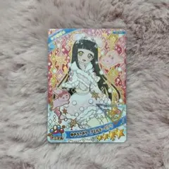 ひみつのアイプリ つむぎ ゆきうさぎケープミルキーピンク