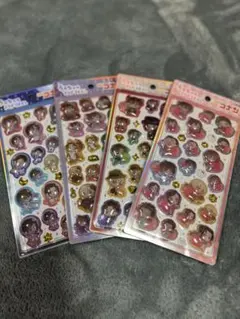 名探偵コナン　うるちゅるシール　4点セット