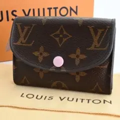 美品✨ルイヴィトン☆モノグラム ポルトモネロザリ ローズバレリーヌ