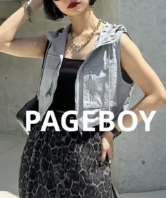 pageboy パーカー