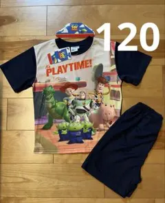 トイストーリー　パジャマ　寝巻き　半袖　120 新品　匿名配送のサムネイル