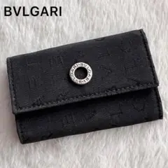 BVLGARI ブルガリ 6連 キーケース ロゴマニア