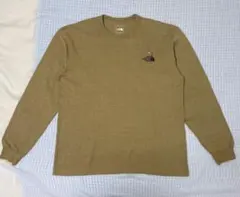 ノースフェイス ヤマネコ ズーピッカーティー カーキ XL 長袖Tシャツ ロンＴ