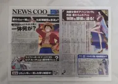 ワンピース 2026 新聞風チラシ