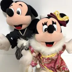 ディズニー 和装 ミッキーマウス ミニーマウス ぬいぐるみ