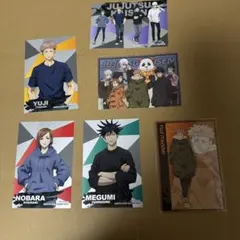 呪術廻戦　ブロマイド　6枚セット