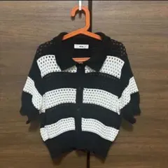 WEGO メッシュカーディガン　半袖のサムネイル