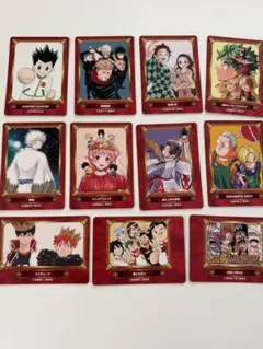 ジャンプフェア　特典 アニメキャラクターカードセット