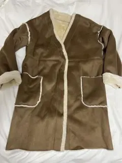 ムートンコート　nugu zara h&m wissy kbf ニコアンド　ザラ