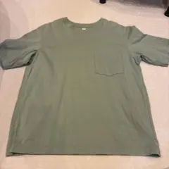 UNIQLO ポケットTシャツ カーキ Mサイズ