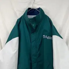 USA製 90s dunbrooke ブルゾン 企業系 緑 グリーン