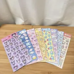 DAISO ダイソー　サンリオ ぷくっとシール 8種類セット