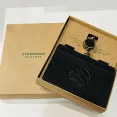 【新品】STARBUCKS リサイクルレザー IDカードホルダー リワード 限定