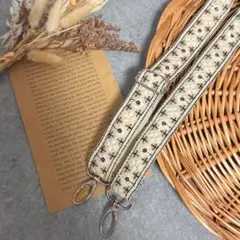 115.インド刺繍ショルダーストラップ　スマホショルダー