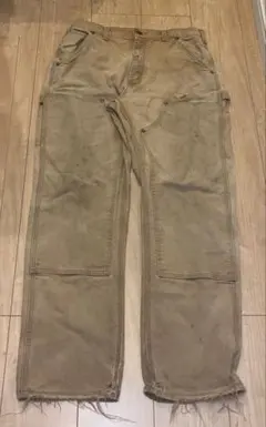 I*K様 Carhartt ダブルニー　USA製　90s (着画あり) I*K様 Carhartt ダブルニー USA製 90s (着画あり) - メルカリ