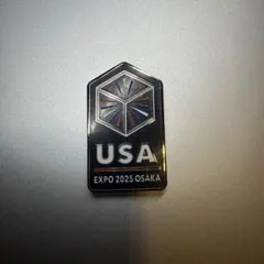 【超激レア】独立記念日　アメリカ館 非売品ピンバッジ 超激レア！ 非売品 大阪・関西万博 Spark スパーク アメリカ館